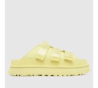 UGG Goldenglow Slide Sandals in Light Green UK 6 (EU 39)