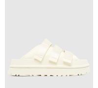 UGG Goldenglow Slide Sandals in White Multi UK 3 (EU 36)