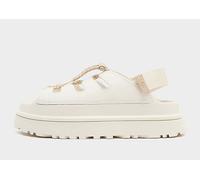 UGG® GoldenGlow Toggle Sandal in White, Size 6, Polyester/Leather