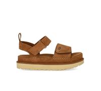 UGG Women's Goldenstar Suede Flatform Sandals - UK 3