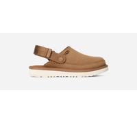 UGG® Goldenstar Clog for Kids in Brown, Size 1, Suede/Polyester