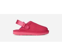 UGG® Goldenstar Clog for Kids in Pink Bloom, Size 3, Suede/Polyester