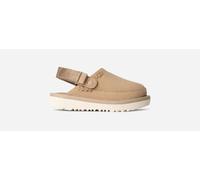 UGG® Goldenstar Clog for Kids in Tan, Size 6, Suede/Polyester