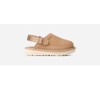 UGG® Goldenstar Clog for Kids in Tan, Size 7, Suede/Polyester