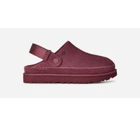 UGG® Goldenstar Clog in Burnt Magenta, Size 6.5, Suede/Polyester