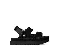 UGG® Goldenstar Glide for Women in Sandal in Black, Size 3, Suede/Polyester