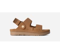 UGG® Goldenstar Glide for Kids in Sandal in Brown, Size 13K, Suede/Polyester