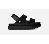 UGG® Goldenstar Glide for Women in Sandal in Black, Size 5, Suede/Polyester