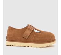 UGG Women's Goldenstar Mary Jane Flat, Chestnut, 3 UK