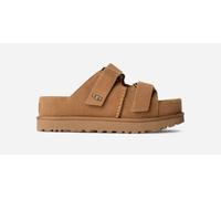 UGG® Goldenstar Hi Slide for Women in Brown, Size 8, Suede/Polyester