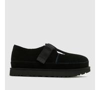 UGG Women's Goldenstar Mary Jane Flat, Black, 3 UK