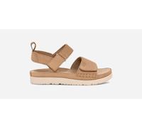 UGG® Goldenstar Sandal for Kids in Tan, Size 12K, Suede/Polyester