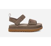 UGG® Goldenstar Sandal for Women in Smoke Plume, Size 4, Suede/Polyester