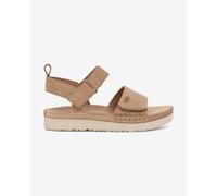 UGG® Goldenstar Sandal for Kids in Tan, Size 13K, Suede/Polyester