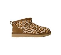 Ugg - High boots - W Classic Ultra Mini Plains Felicity Leopard Jasmine for Women in Wool - Size 6 UK - Brown Brown 6 UK