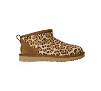 Ugg - High boots - W Classic Ultra Mini Plains Felicity Leopard Jasmine for Women in Wool - Size 8 UK - Brown Brown 8 UK