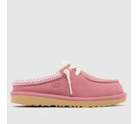 UGG® Tasman Mule in Horizon Pink, Size 13K, Suede/Polyester/Cotton