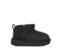 UGG Infant Classic Ultra Mini Boots- Black, Black, Size 6 Younger Black