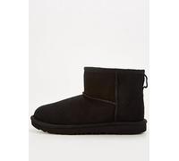 UGG Junior Classic Mini Ii, Black, Size 12 Younger Black