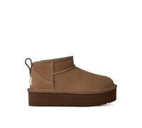 UGG Junior Classic Ultra Mini Platform, Brown, Size 1 Older Brown