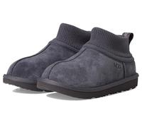 UGG K Classic Ultra Elastic Cuff Fashion Boots for Unisex Kids, Obsidian, 22.0 cm