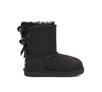 UGG Kids Bailey Bow II Classic Boot, Black, 2 UK