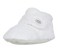 UGG® Bixbee Bootie and Lovey Blanket for Kids in White, Size 4, Fleece/Polyester