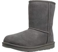UGG® Classic Short II Boot for Kids in Grey, Size 3, Suede