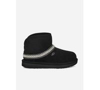 UGG Kids Classic Mini Crescent Boots in Black - Black - EU 36 UK 3 US 4