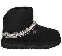 UGG, Kids' Classic Mini Crescent Classic Boot, Black, UK 7