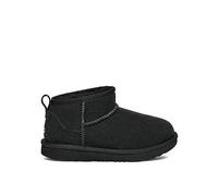 UGG Kids Classic Ultra Mini Classic Boot, Black, Size 6 Younger Black