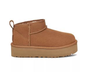 UGG Kids Classic Ultra Mini Platform Boot, Chestnut Brown, UK 12/EUR 31 RRP £110