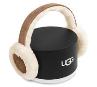 UGG Kids Earmuff with Plush Sheepskin Comfort, Snug Fit Headband, and Minimalist Embroidered Logo for Warm and Stylish Cold-Weather Wear, Chestnut, One Size