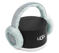 UGG Kids Earmuff with Plush Sheepskin Comfort, Snug Fit Headband - Minimalist Embroidered Logo - Warm Cold Weather Wear, Grey Mist, One Size