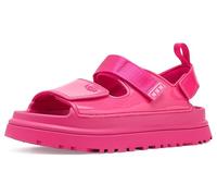 UGG Kids' Goldenglow Glossy Sparkles, Deep Coral Red, 13 UK