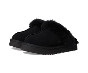 UGG Kids' K Disquette Slipper, Black, 6