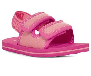 UGG Kids', Lennon Slingback, Open Toe, SUGILITE/STRAWBERRY MILKSHAKE, UK7