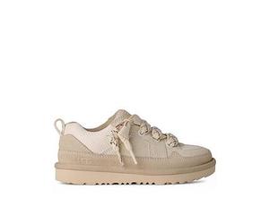 UGG Kids Lo Lowmel Shoe, Cream, Size 2 Older Cream