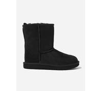 UGG® Classic Short II Boot for Kids in Black, Size 8, Twinface/Polyester/Wool