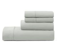 UGG King Sheet Set 4-Piece Luxury Cooling Sheets Deep Pockets Premium Bedding with 2 Pillow Shams Hypoallergenic Machine Washable Soft Lightweight Bed Set for Bedroom, King, Mineral Green (Hedi)