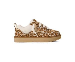 Ugg - Lightweight and breathable shoes - W Lo Lowmel Plains Felicity Leopard Jasmine for Women - Size 5 UK - Brown Brown 5 UK