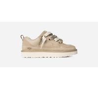UGG® Lo Lowmel Sneaker for Kids in Brown, Size 2, Suede/Textile/Polyester