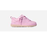 UGG® Lo Lowmel Sneaker for Kids in Pink Jade, Size 2, Suede/Textile/Polyester