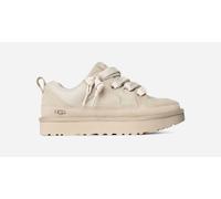 UGG® Lo Lowmel Sneaker for Men in White, Size 12, Suede/Recycled Materials/Textile