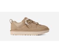 UGG® Lo Lowmel Trainer in Brown, Size 9, Suede/Textile/Polyester