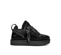 UGG® Lowmel Trainer for Women in Black, Size 8, Canvas/Suede/Recycled Materials
