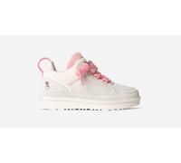 UGG® Lowmel Love '25 Sneaker for Kids in Jasmine/Tropical Pink, Size 13K, Suede/Textile/Polyester