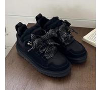 UGG Lowmel Sand Brown Suede Sheepskin Trainers Women's Sizes Leisure Sneaker