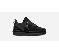 UGG® Lowmel Trainer for Kids in Black, Size 1, Canvas/Suede/Recycled Materials