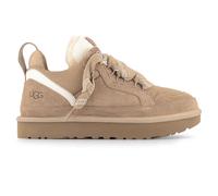UGG for woman. 1144032 Lowmel Leather Sneakers beige (36), Flat, 1 to 3 cm, Laces, Casual
